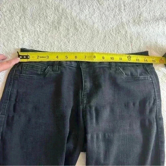 GOTH RIPPED  JEANS & SKULL SCARF BUNDLE - Picture 2 of 4